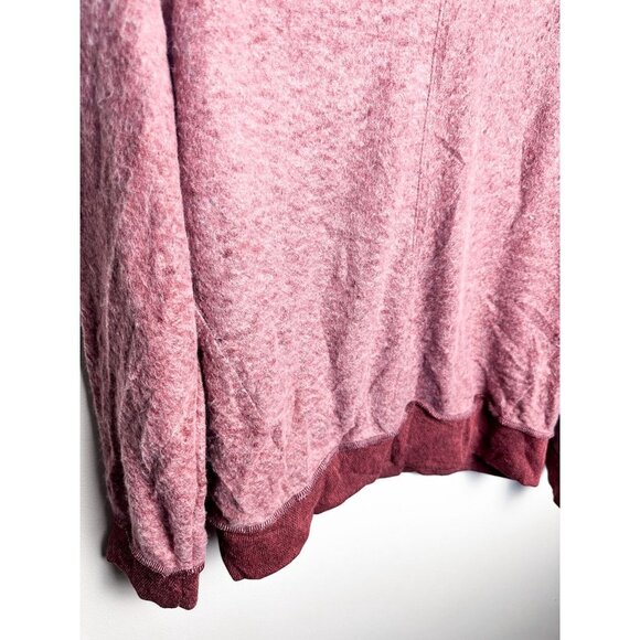 Women's V-Neck Sweater - Pink - Picture 3 of 7